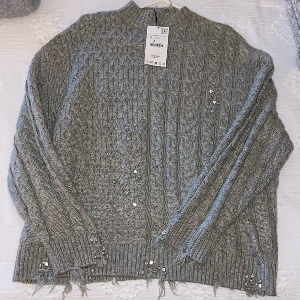 Zara Grey sweater